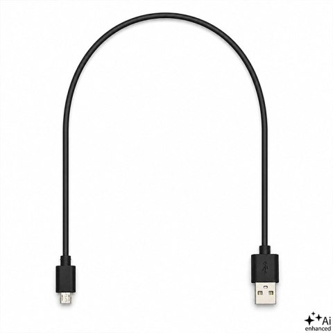 Qoltec Kabel USB A męski | micro USB B męski | 1m