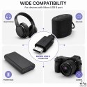 Qoltec Kabel USB A męski | micro USB B męski | 5P | 0.25m