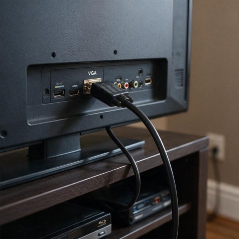 Qoltec Kabel monitorowy XGA męski / XGA męski | 1.5m | Podwójnie ekranowany | Full HD