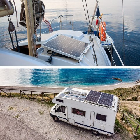 Qoltec Solarny regulator ładowania MPPT 15A do zasilania odbiorników DC i ładowania akumulatorów 12V / 24V | LiFePO4