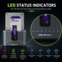 Qoltec Stacja dokująca 2w1 z funkcją Klonowania do dysków HDD SSD | 2.5" 3.5" SATA 6Gb/s | M.2 NVMe 10Gb/s | USB-C 3.2 gen 2 | 2