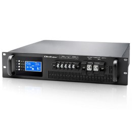 Qoltec Zasilacz awaryjny UPS Pure Sine Wave do RACK | 3kVA | 3000W | Power Factor 1.0 | LCD | EPO | USB | On-line