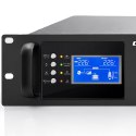 Qoltec Zasilacz awaryjny UPS Pure Sine Wave do RACK | 3kVA | 3000W | Power Factor 1.0 | LCD | EPO | USB | On-line