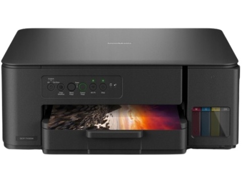 Urządzenie wielofunkcyjne atramentowe kolorowe Brother DCP-T430W Wi-Fi. Dla budżetówki przelew. Super tanie drukowanie