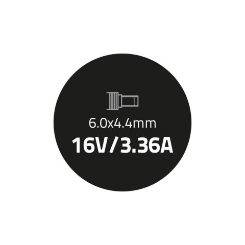 Zasilacz do Fujitsu 65W | 16V | 3.36A | 6.0*4.4 | +kabel zasilający