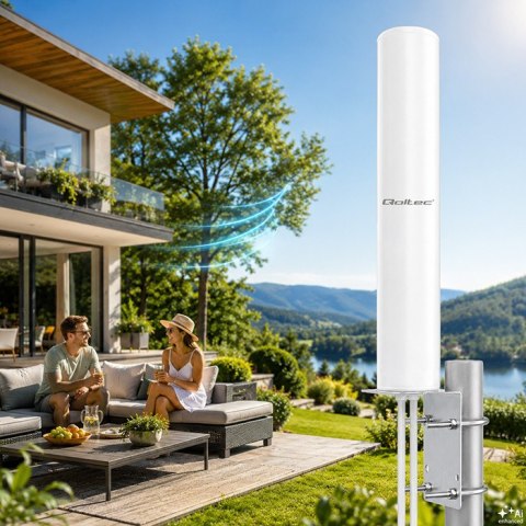 Qoltec Antena 5G LTE DUAL | 15 dBi | Zewnętrzna