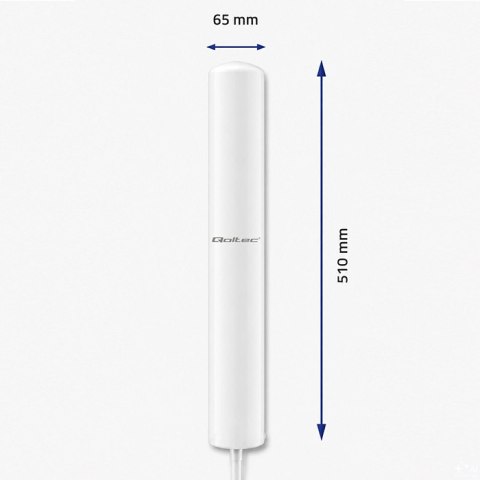 Qoltec Antena 5G LTE DUAL | 15 dBi | Zewnętrzna