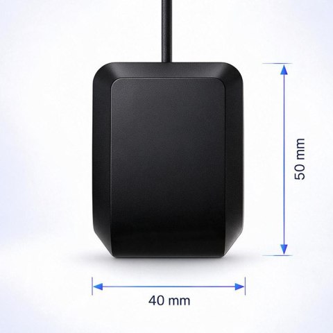 Qoltec Antena GPS | 28dBi | Zewnętrzna